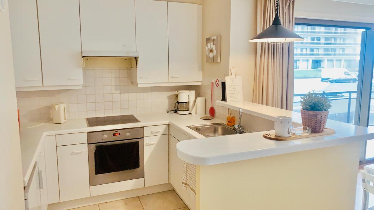 Ruim, Lichtrijk Appartement Met Groot Terras Uitstekend Gelegen In De Panne Exteriér fotografie